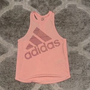Adidas Light Pink Graphic Tank